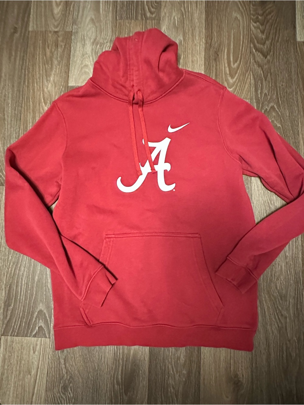 Nike ALABAMA Fleece Hoodie Men's LARGE *READ & SEE PICTURES FOR FULL DETAILS